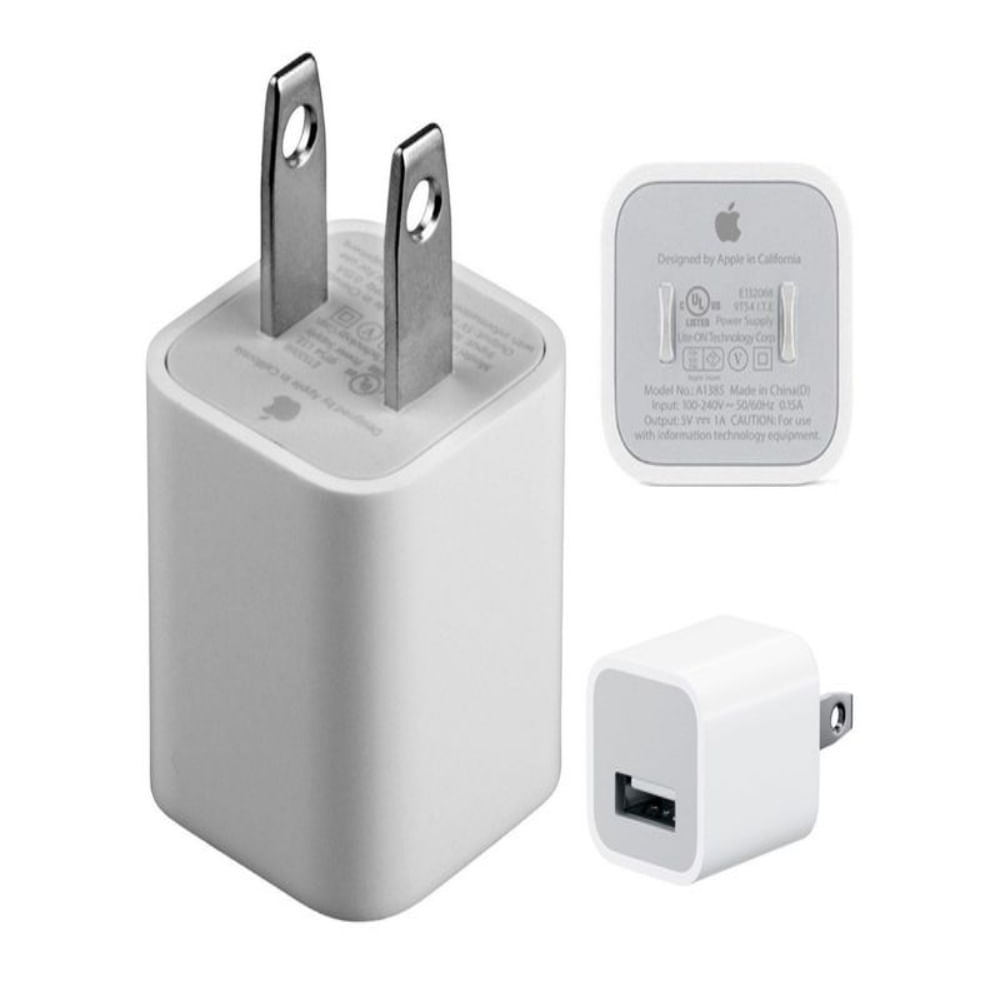 Adaptador de Corriente Apple 5W Blanco