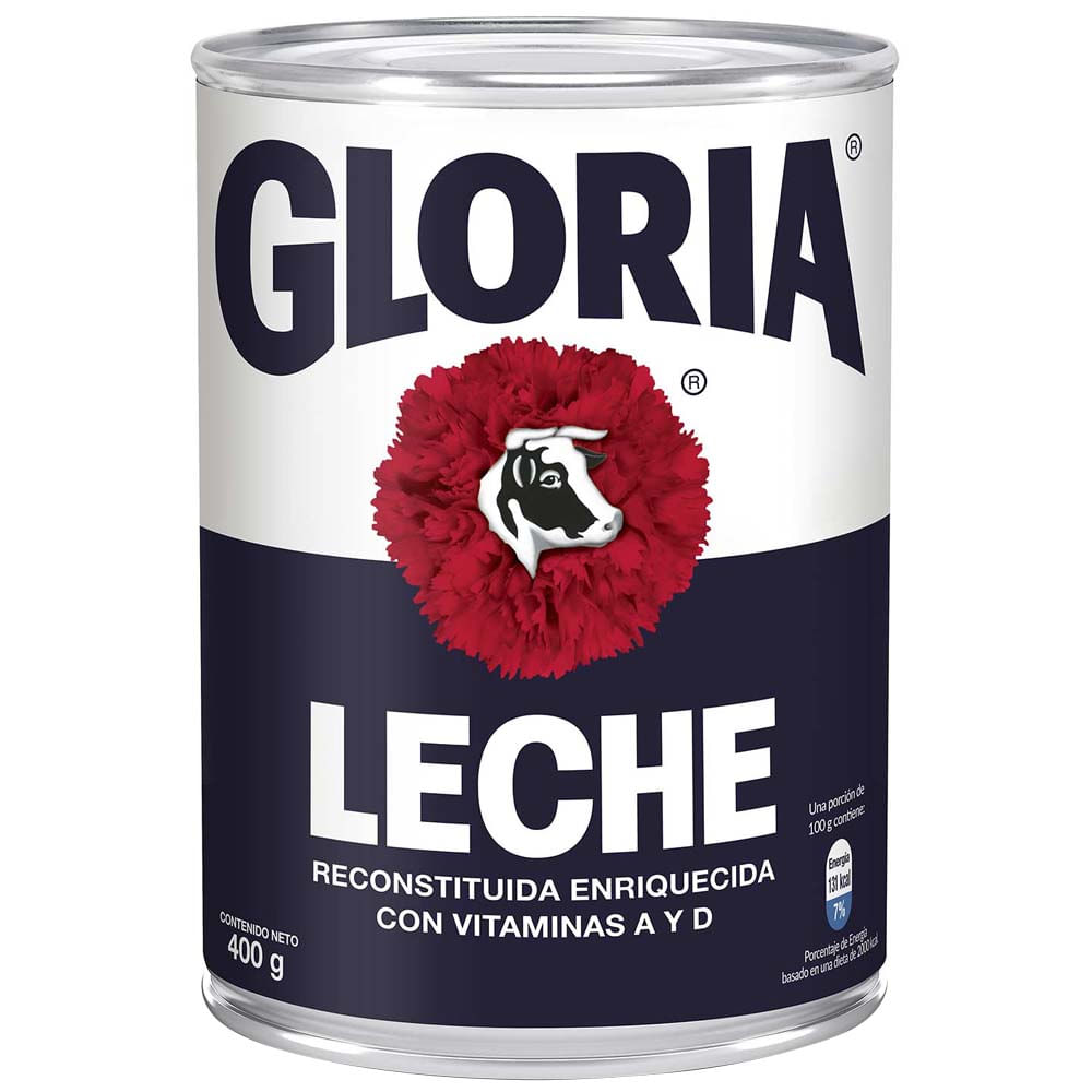 Leche GLORIA Reconstituida Lata 400g plazaVea Supermercado