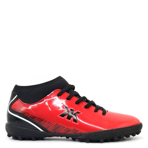Zapatillas de Fútbol para Hombre Kaida CU22-7026 Rojo Negro