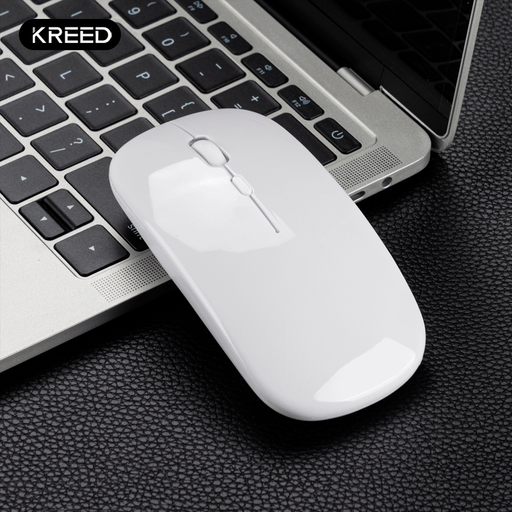 Teclado y Mouse Inalámbrico Bluetooth Blanco- KREED - Anavatec