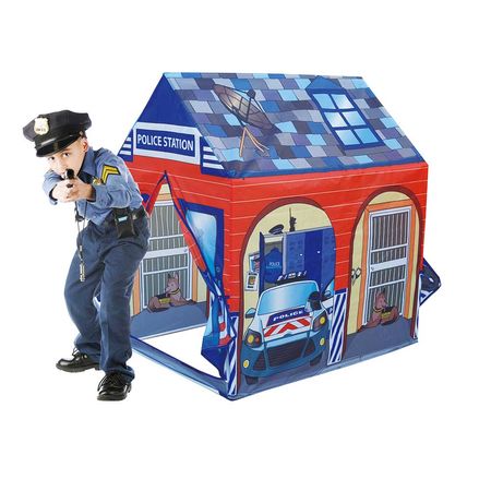 Casa de juego plegable Estación de policia