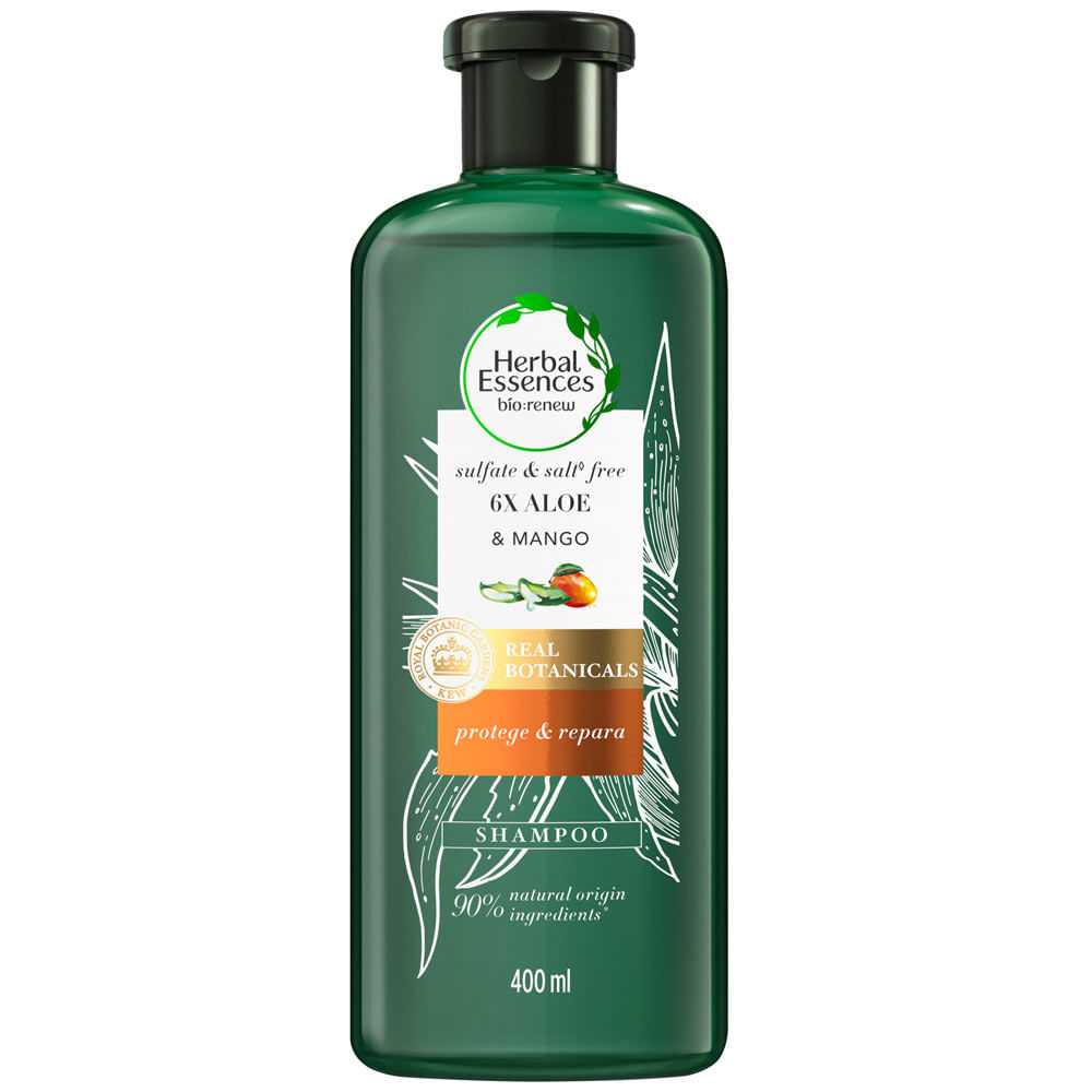 Shampoo Herbal Essences Aloe And Mango Frasco 400ml Plazavea Supermercado 6835