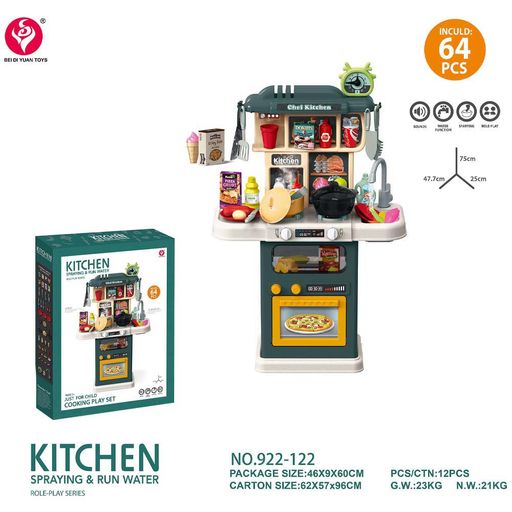 Set de Juego de Cocina BEI DI YUAN TOYS 29 Piezas - Promart