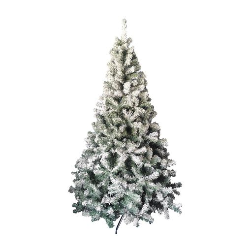 Árbol Navidad 1168 ramas Nieve 2.1m | plazaVea - Supermercado