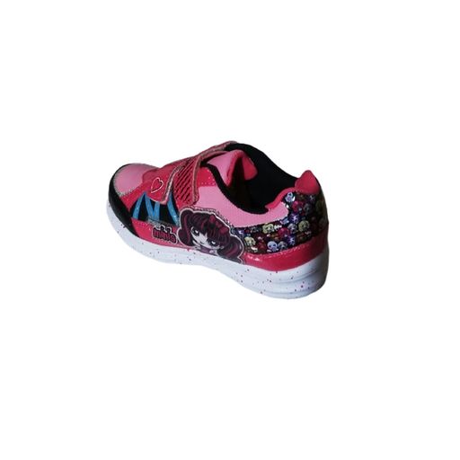 Zapatillas Deportivas Niña Monster High Minis Con luces Color Rosado Talla  29