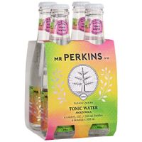 Agua Tónica MR PERKINS Amazónica 4 Pack Botella 200ml