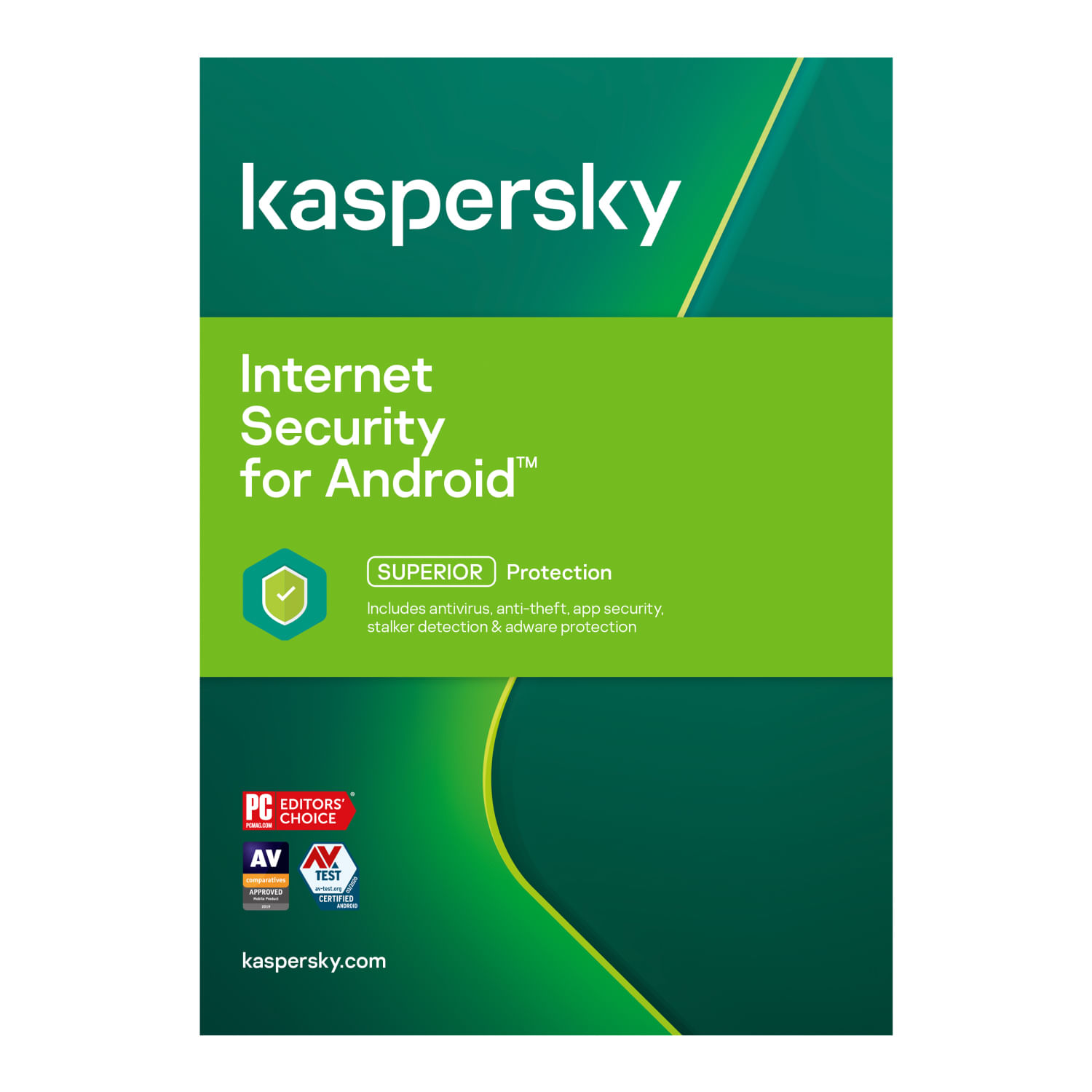 Antivirus Internet Security Android kaspersky 1 dispositivo 1 año