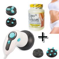 Masajeador Reductor con Infrarrojo y una Crema Reductora Lipocream