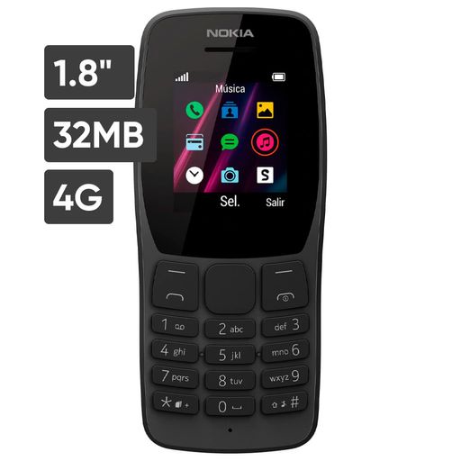 Nokia 105 especificaciones