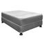 Conjunto Box Tarima CISNE Fer 2 Plazas + 2 Almohadas de Fibra