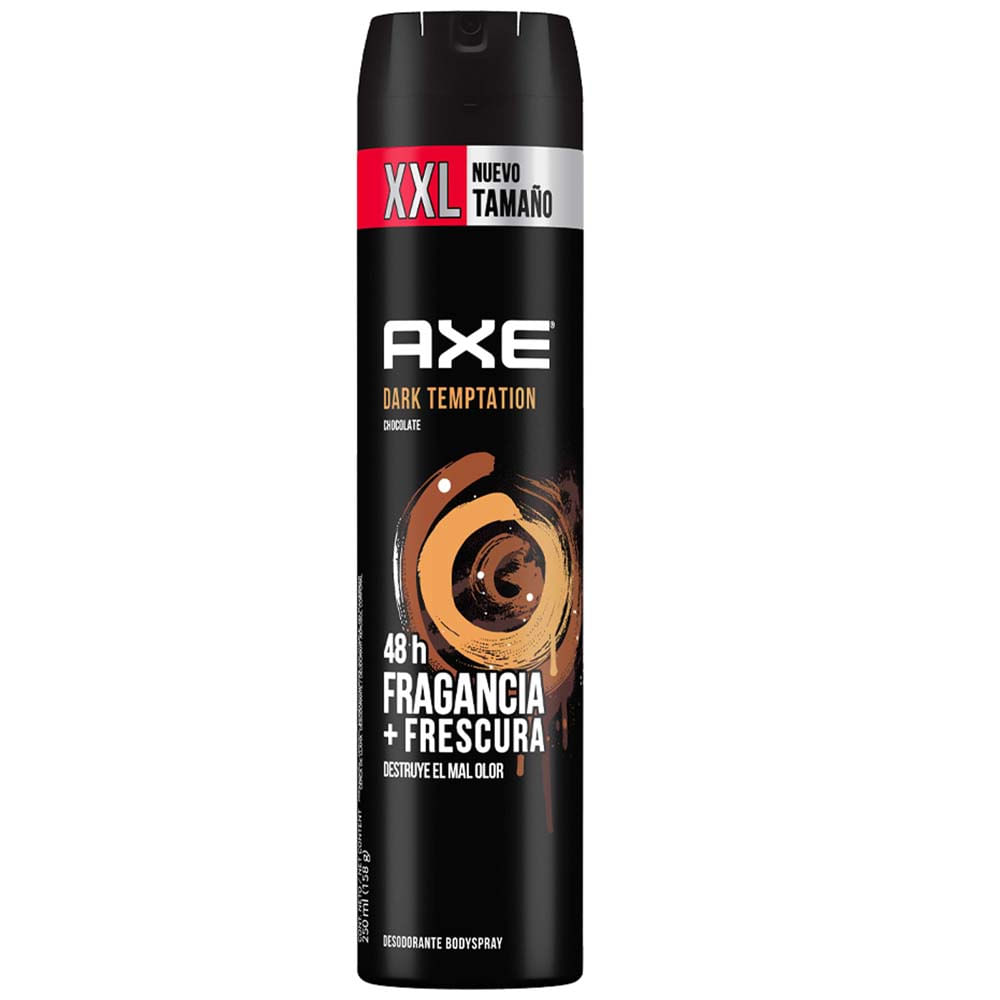 Desodorante para Hombre en Aerosol AXE Men Dark Temptation Frasco 250ml