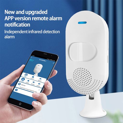 Alarma de sirena inteligente, 110 dB, alarma inalámbrica para seguridad del  hogar/intrusión/alarma antirrobo, alarma de pánico, alertas audibles