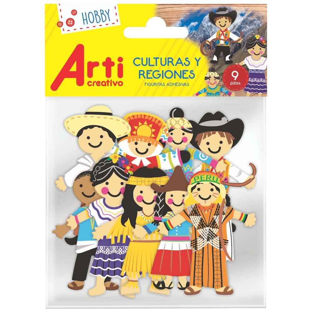 Stickers ANTICREATIVO Regiones y Costumbres 9un