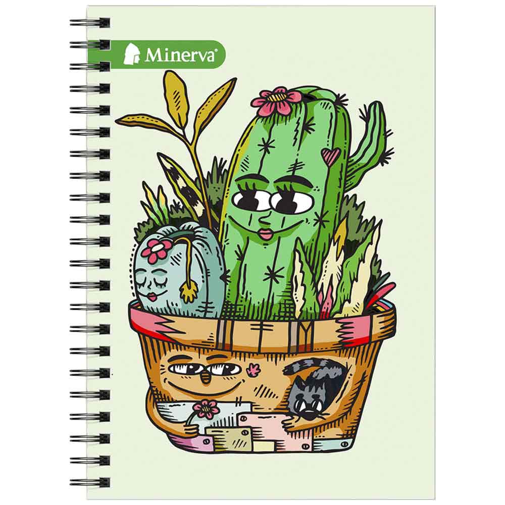 Planner A5 MINERVA c/liga de 112 hj (Modelos Aleatorios)