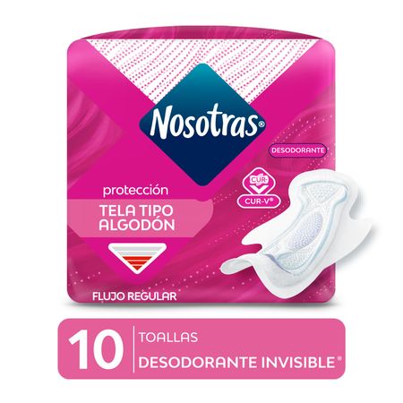 Toallas Higiénicas NOSOTRAS Invisible Desodorante Paquete 10un | plazaVea -  Supermercado