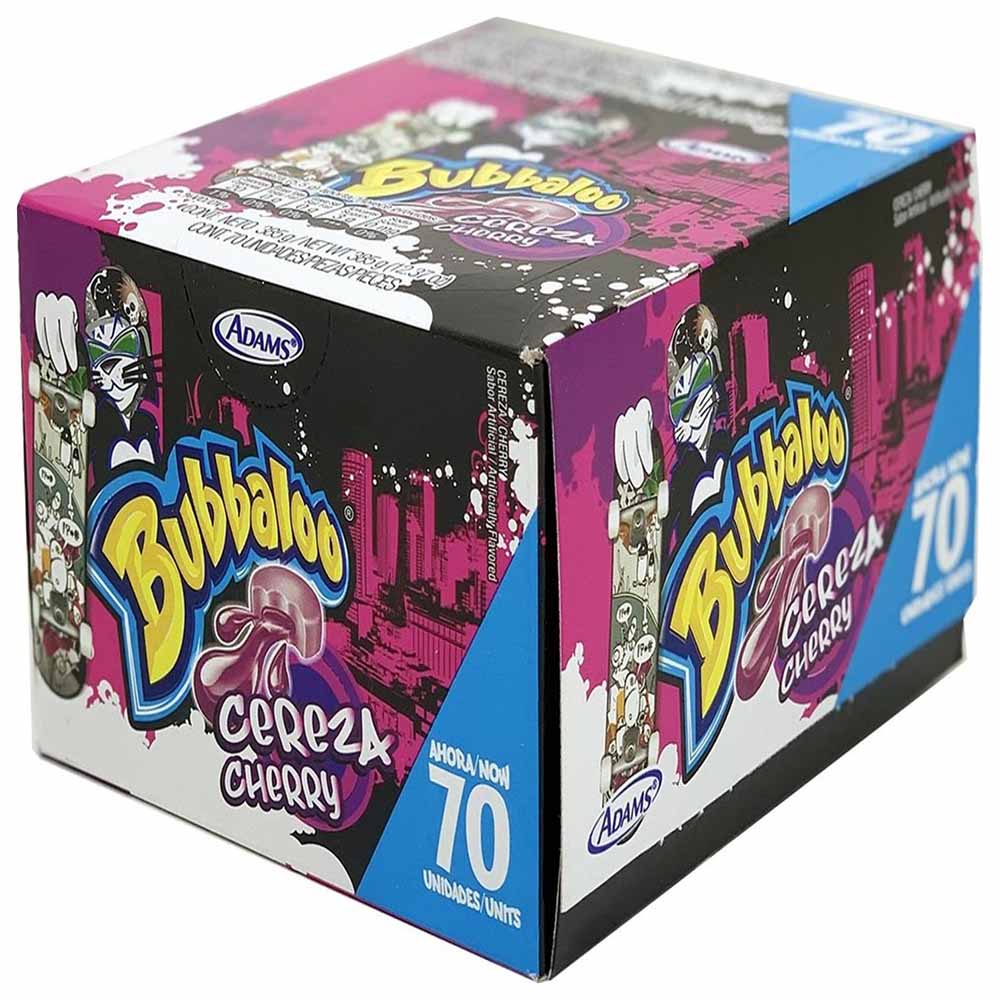 Goma de Mascar BUBBALOO 1S Cereza Caja 357g