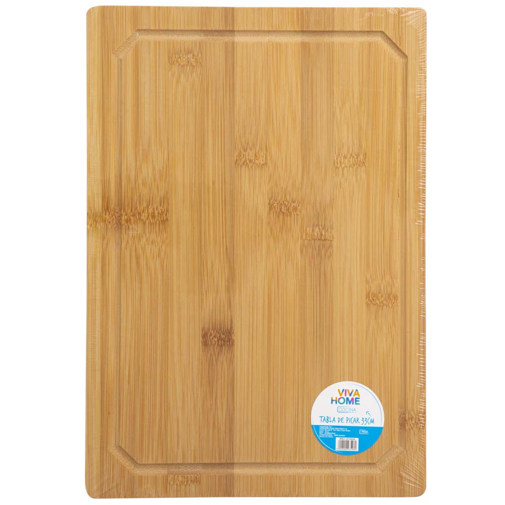 Tabla de Picar VIVA HOME 33cm Bambú