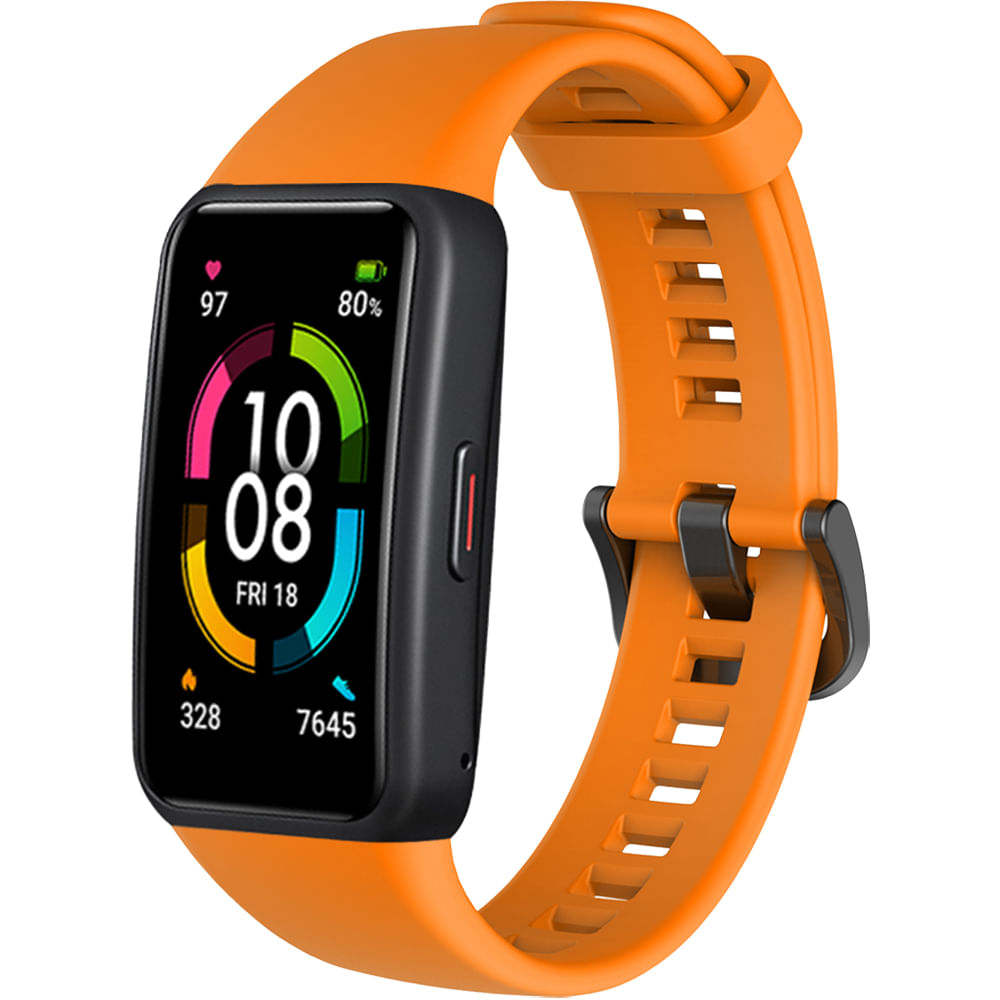 Correa para Huawei Honor Band 6 Color Entero Naranja | plazaVea -  Supermercado