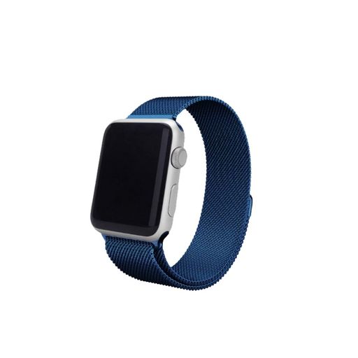 Correa Para Apple Watch 42 / 44 Mm Milanés De Acero Inoxidable