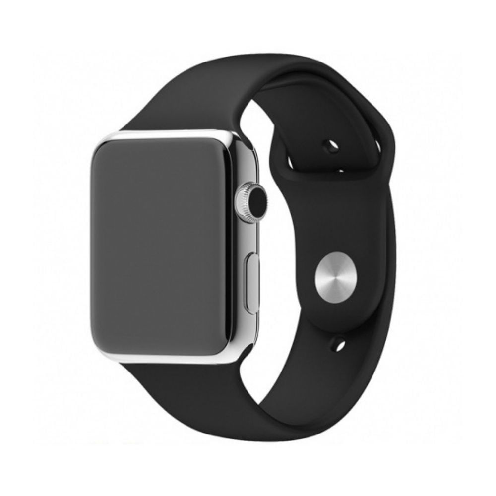 Correa Silicona para Apple Watch 42/44 mm Negro