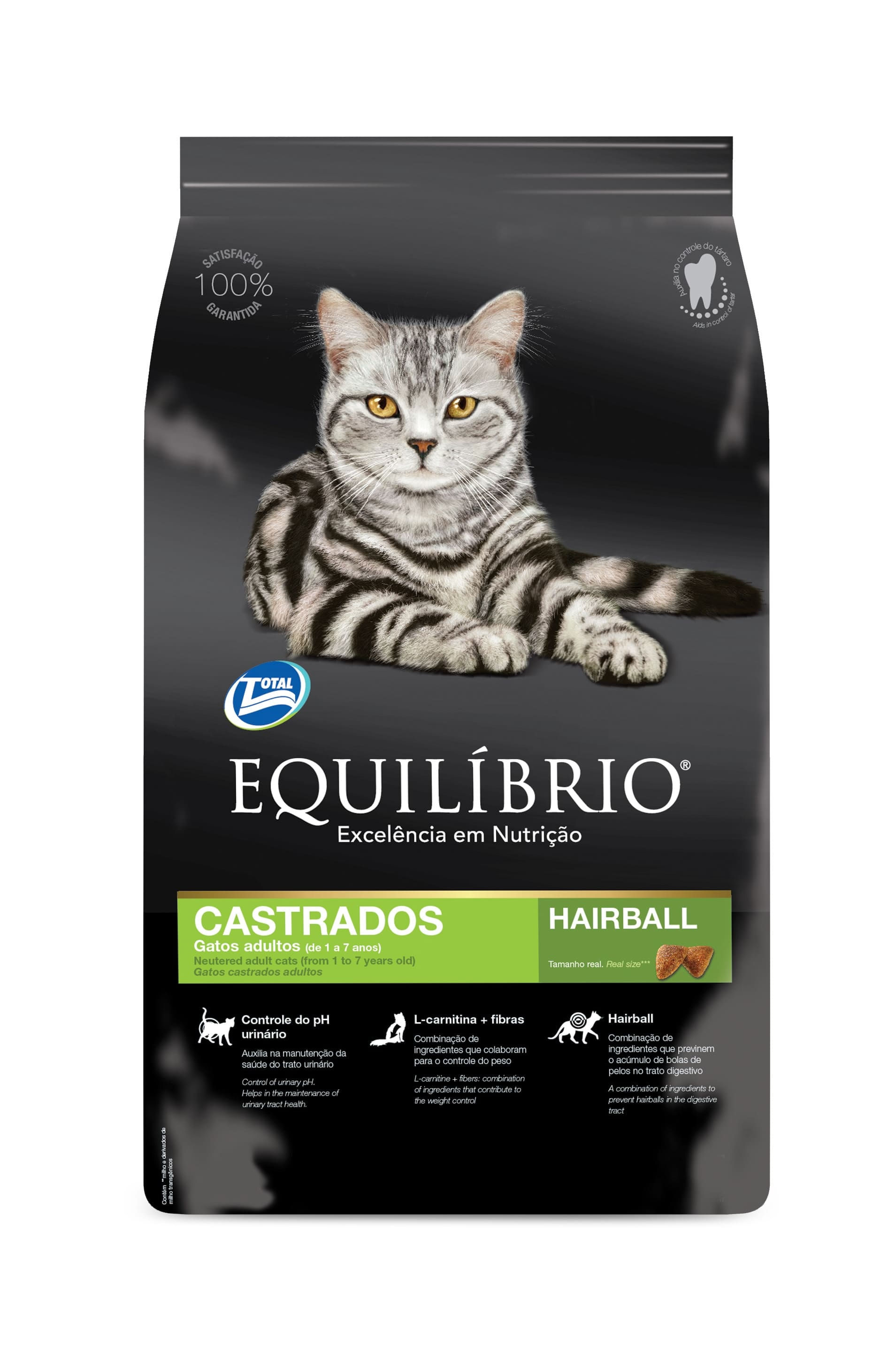 Equilibrio Gatos Castrados All Breeds 1.5 Kg