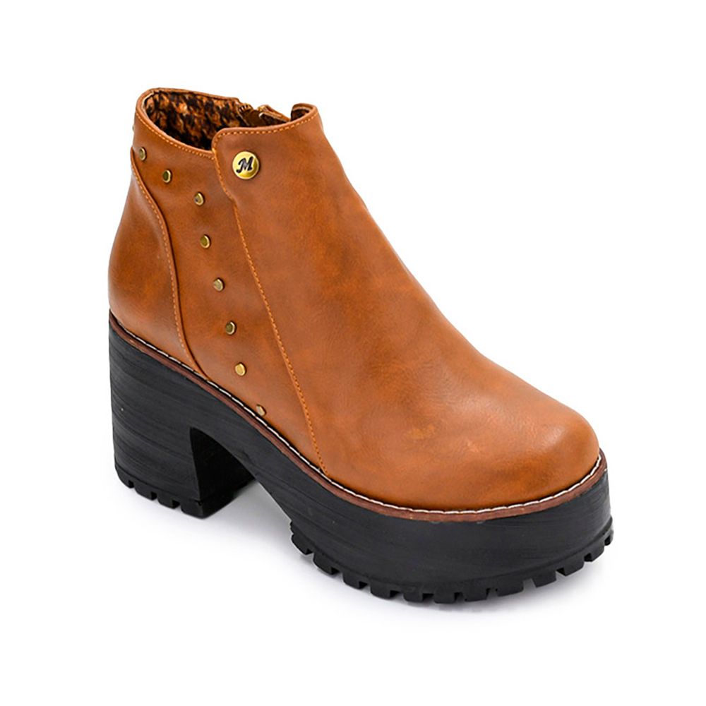 Botines Cinthya GVC-01 Camel Talla 36 | plazaVea - Supermercado
