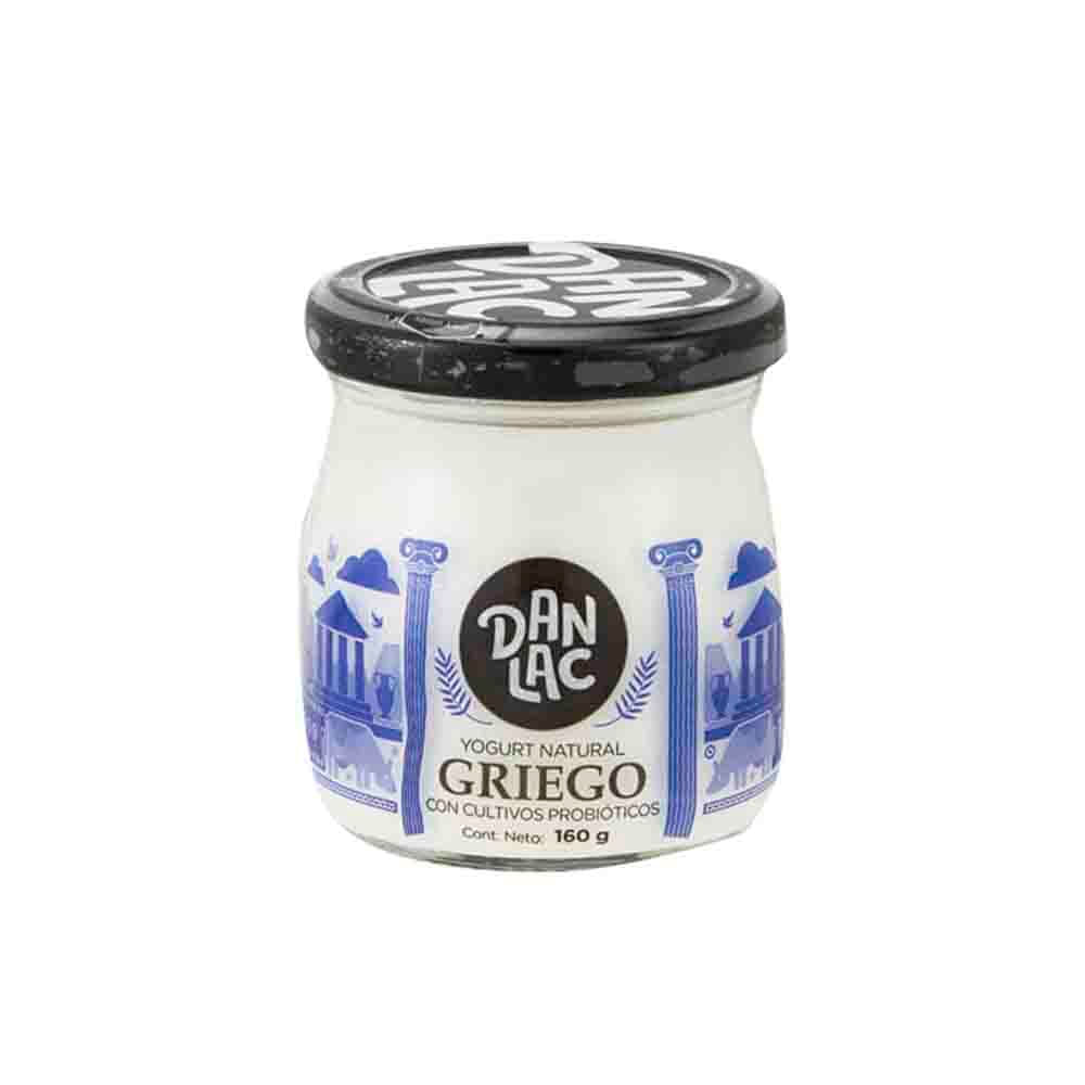 Yogurt Griego Danlac Natural Frasco 160g Plazavea Supermercado