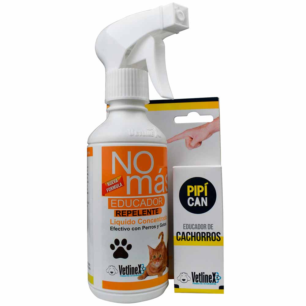 Pack Educador para Mascota VETKINEX Frasco 260ml + Gotero 30ml