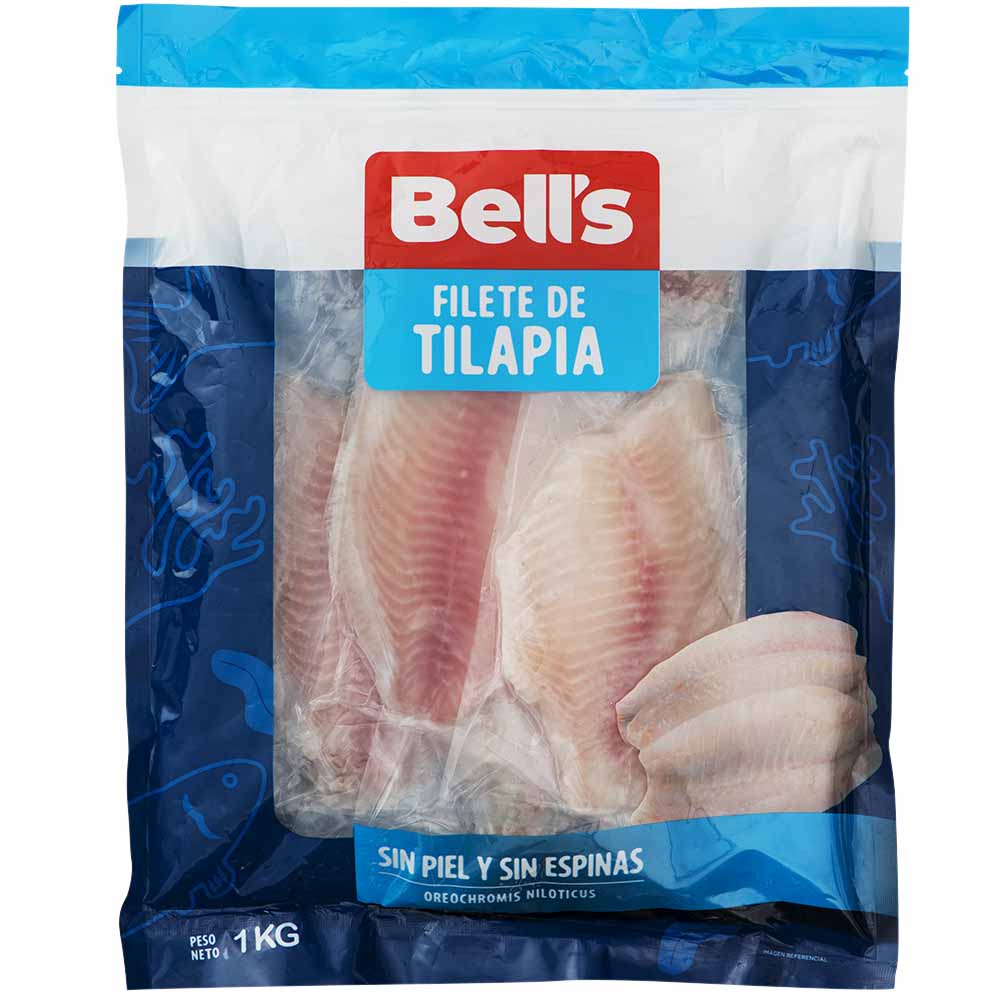 Filete de Tilapia BELL'S Bolsa 1Kg