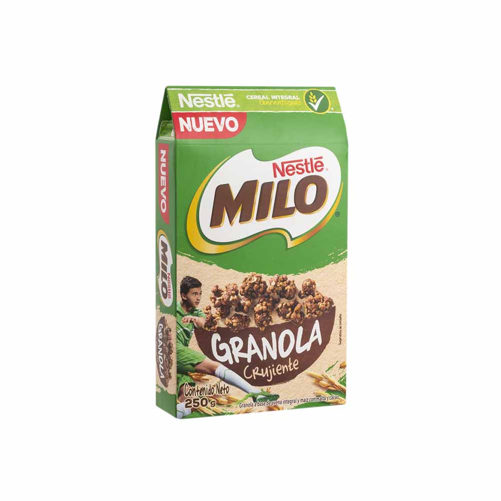 Cereal MILO Granola Caja 250g PlazaVea Food