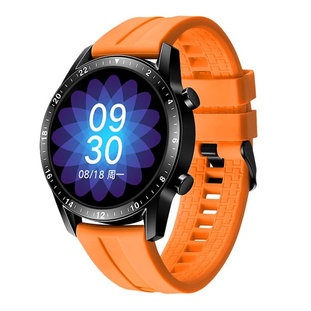 Smart Watch SPOVAN SW08 Calorías Presión Control Música Naranja
