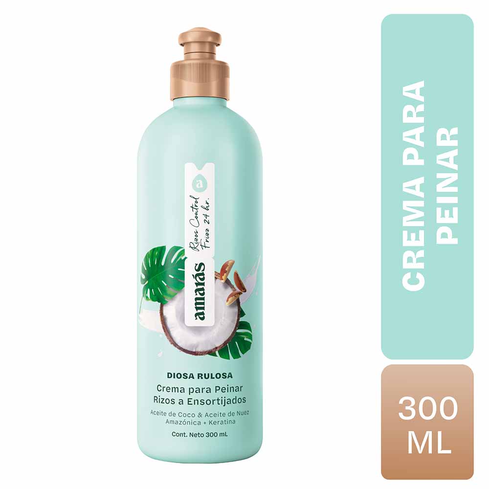 Crema para Peinar AMARÁS Diosa Rulosa Frasco 300ml