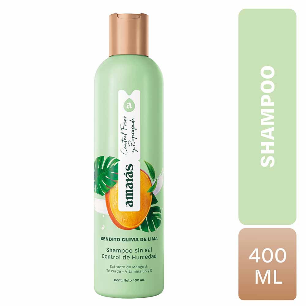 Shampoo AMARÁS Bendito Clima de Lima Frasco 400ml