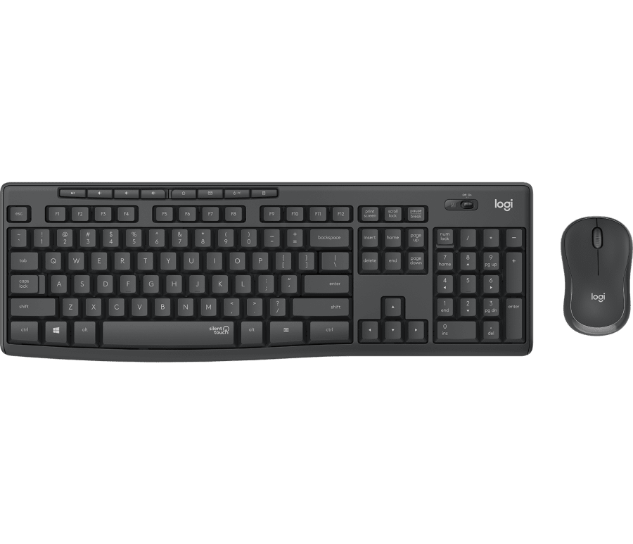 Kit Teclado y Mouse Logitech MK295 Inalámbrico (920-009792)