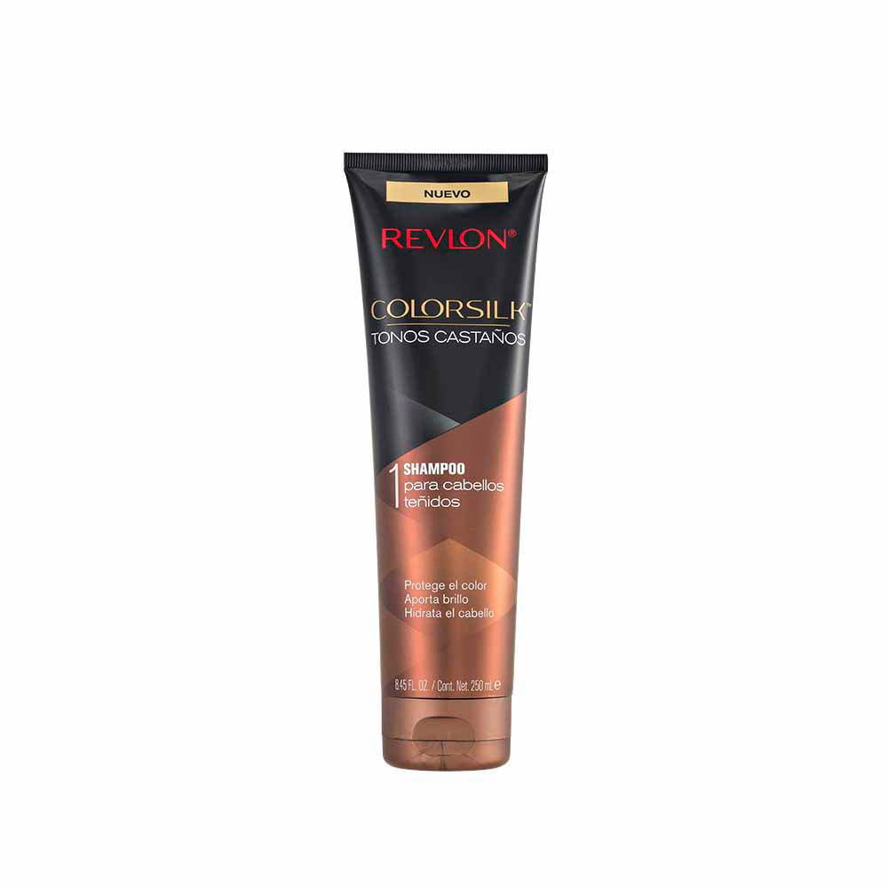 Shampoo REVLON Colorsilk Cabello Teñido Tonos Castaños