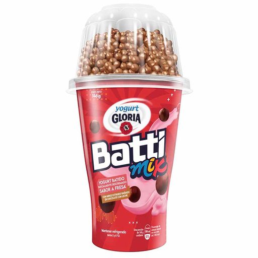 BATTIMIX FRESA C/ CHOCOLATE x 146gr
