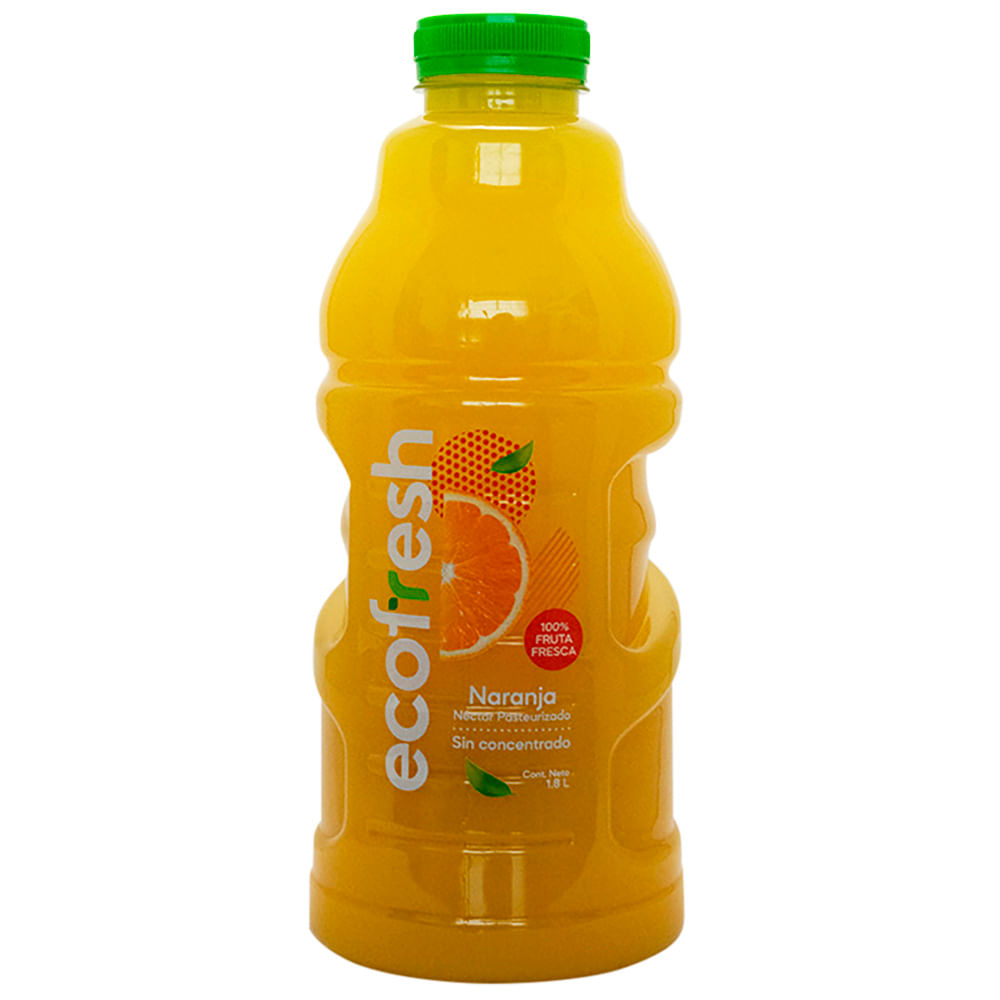 Néctar de Naranja ECOFRESH Botella 1.8L