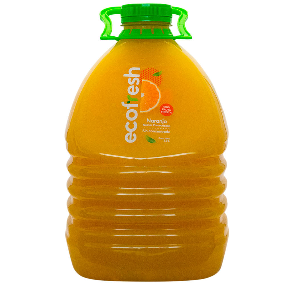Néctar de Naranja ECOFRESH Botella 3.8L