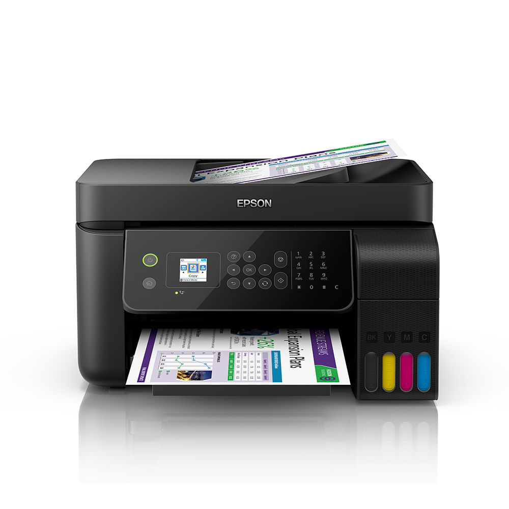 Impresora Multifuncional Epson EcoTank L5190 Imprime Escanea WiFi | plazaVea  - Supermercado