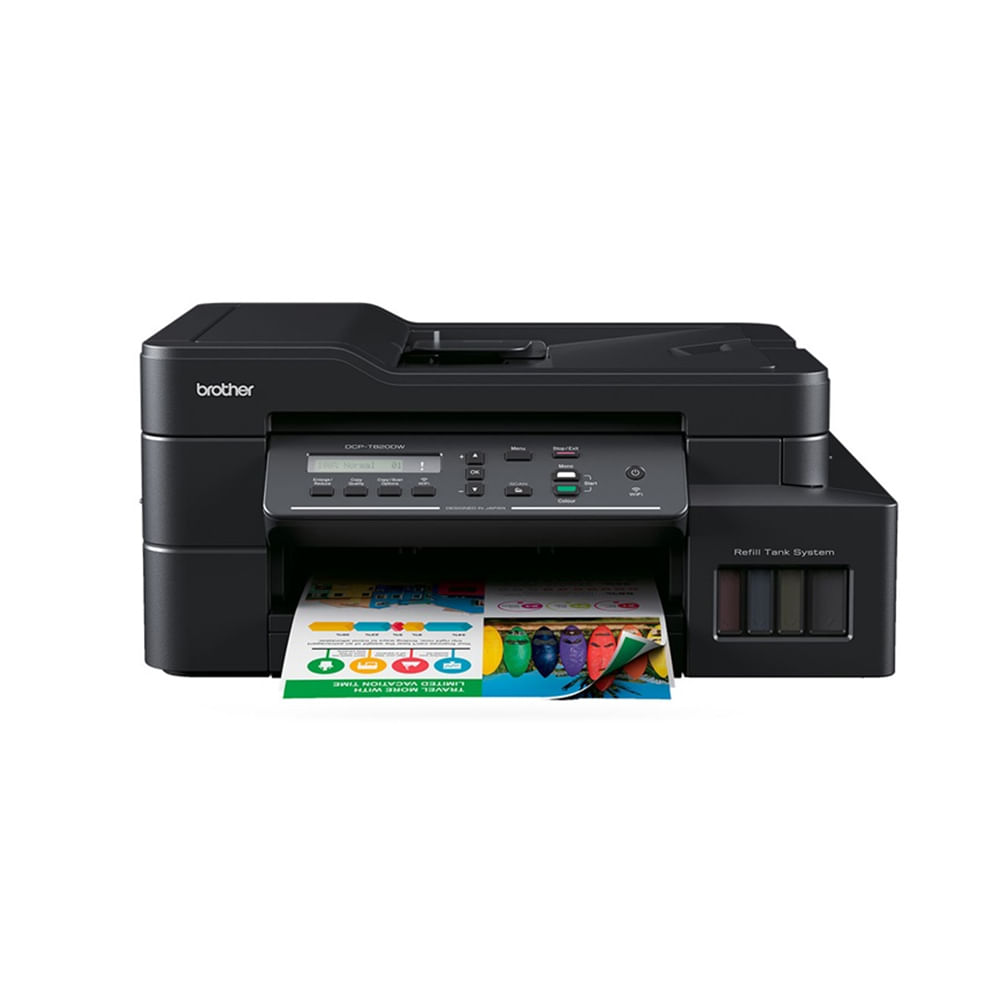 Compara: Impresora Brother Multifuncional de Inyección de Tinta Inalámbrica  Dcp-T820dw