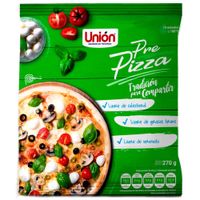 Masa Pre Pizza UNIÓN Siciliana con Pasta de Tomate Bolsa 270g