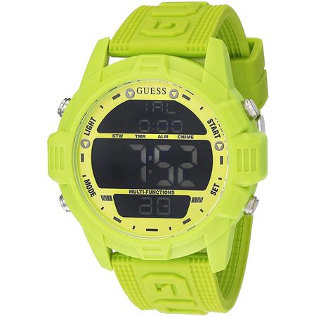 Reloj Guess Charge GW0050G2 Alarma Cronómetro Luz de Fondo Correa Silicona  Verde Neón | plazaVea - Supermercado