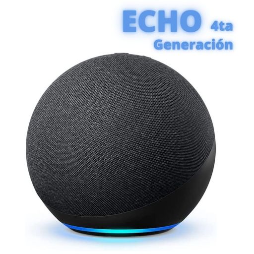 Altavoz Inteligente  Echo Negro 4ta Generación