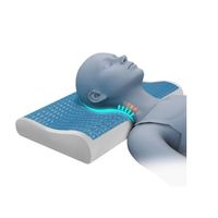 Almohada Ortopedica Cervical con Gel Latex más Funda Indeformable Evita