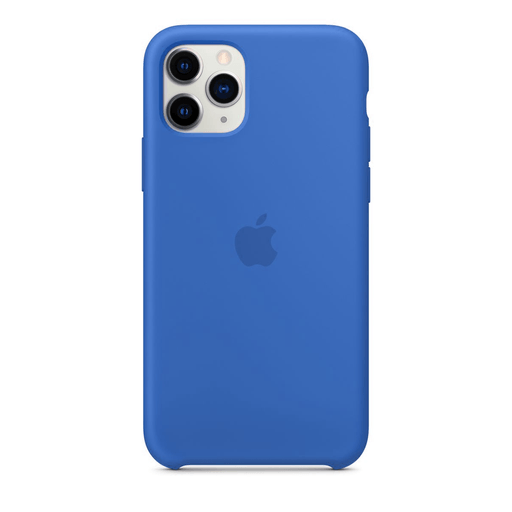 Funda Silicona Mate Protege Cámara Gamuza Para iPhone 11