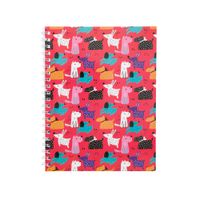Cuaderno DGNOTTAS Espiralado A4 Tapa Flexible Pets