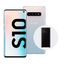 Smartphone SAMSUNG Galaxy S10 6.1" 128GB 16MP Blanco + Clear View Cover