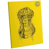 Cuaderno LORO Deluxe Rayado Disney Hombre Monocromático 80 Hojas