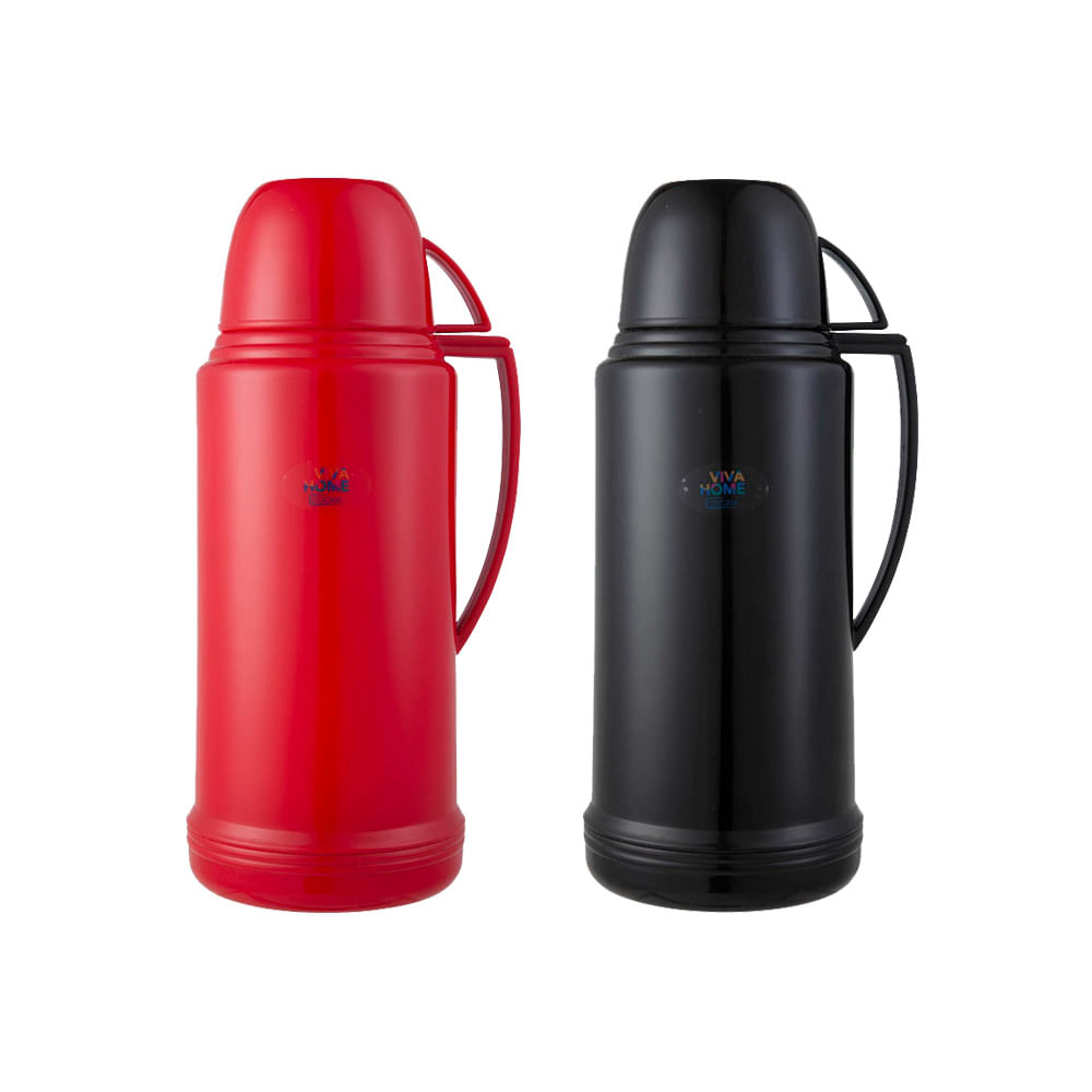 Termo Clásico con Tapa Color VIVA HOME 1.8L (Modelos Aleatorios)