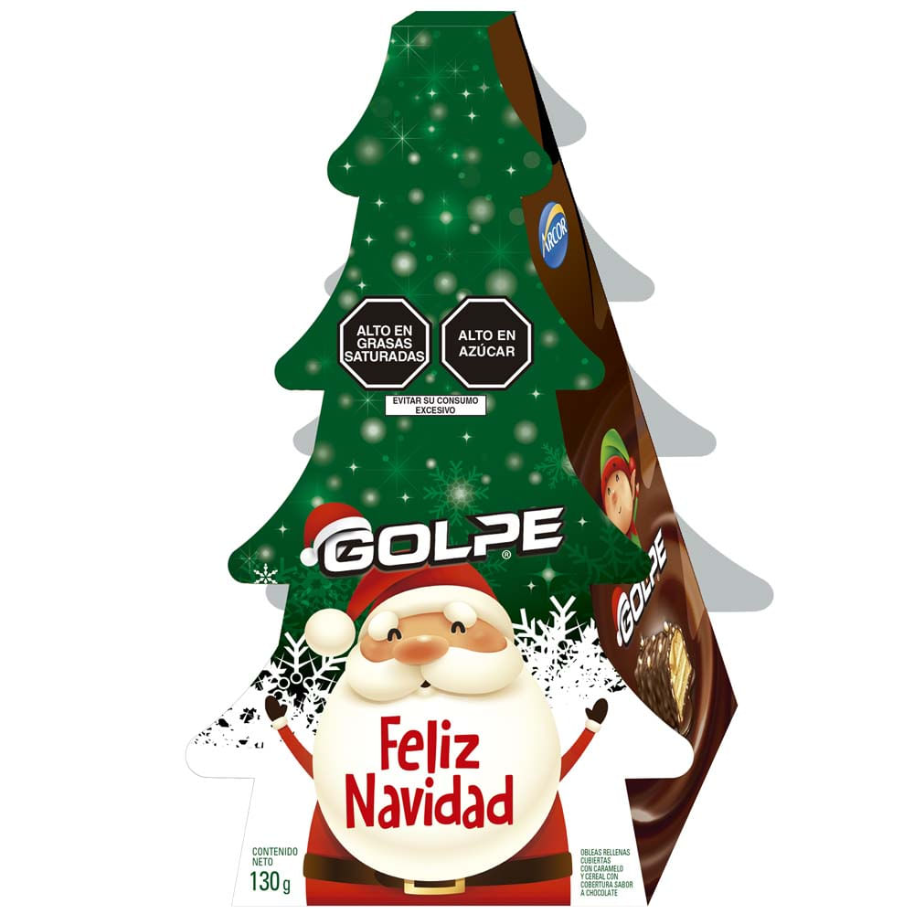 Chocolates GOLPE Arbolito Caja 130g plazaVea Supermercado